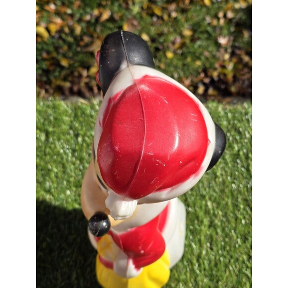 Vintage Empire Santa Mickey Mouse 15" Blow Mold Walt Disney W/ New Cord Led Bulb - Picture 10 of 11